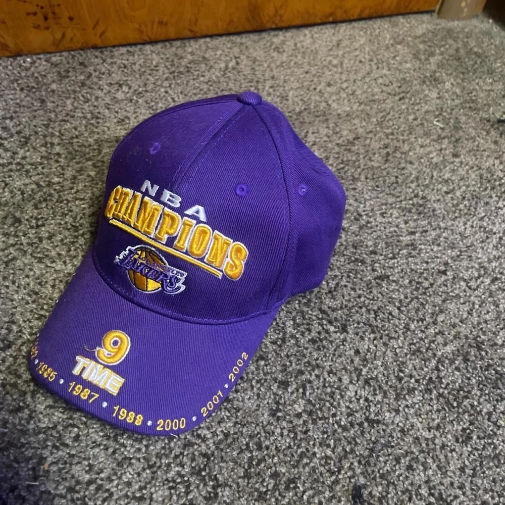 Purple NBA Champions Cap - Picture 2 of 5
